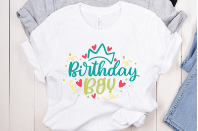 Birthday Boy SVG Cut File