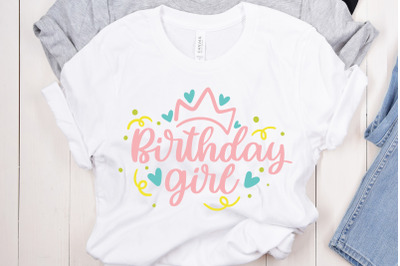 Birthday Girl SVG Cut File