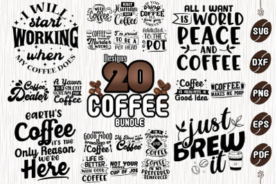 Coffee Bundle-20 Designs-220716