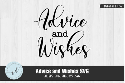 Advice and Wishes SVG Vol.2