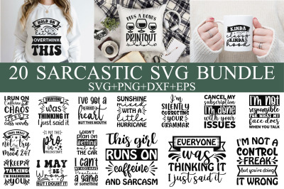 Sarcastic SVG Design Bundle