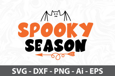 Spooky Season svg