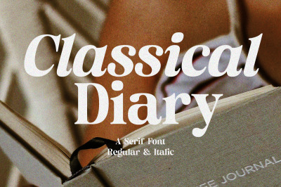 Classical Diary - Serif Font