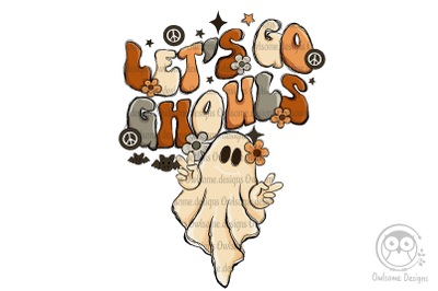 Let Go Ghouls Sublimation Designs