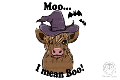 Funny Cow Halloween Sublimation Designs