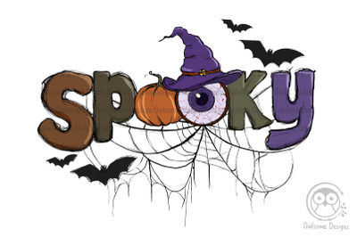 Spooky Halloween Sublimation Designs