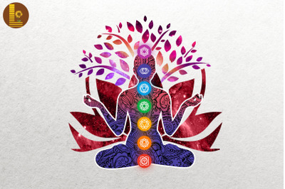 Chakra Spiritual Body System Yoga Lover