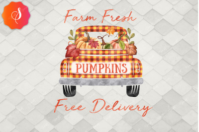 Farm Fresh Pumpkin Free Delivery Autumn