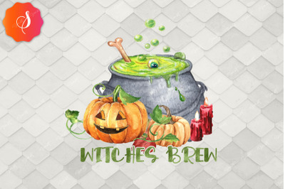 Witch Brew Halloween Vibes Design