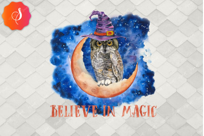 Witch Believe In Magic Halloween Design