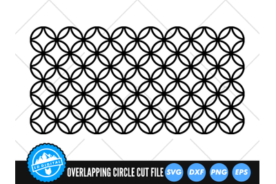 Overlapping Circle Pattern SVG | Flower of Life Pattern Cut File
