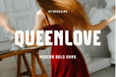 Queenlove - Modern Bold Sans