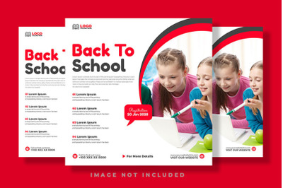 Back To School Minimal Social Media Post Template