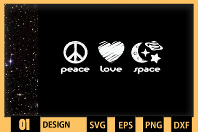 Peace Love Space