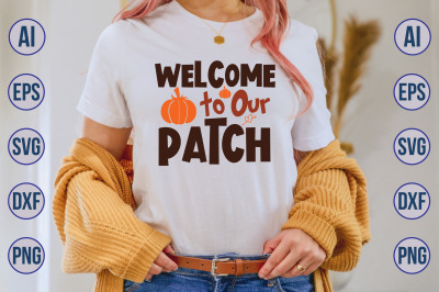 Welcome to Our Patch svg