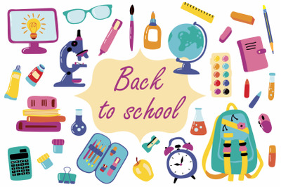 Back to school clipart