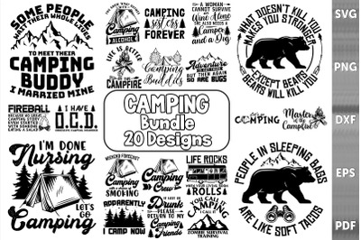 Camping Bundle-20 Designs-220718