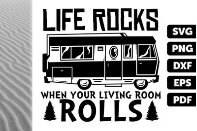 Life Rocks When Your Living Room Rolls