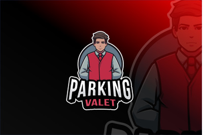 Valet Parking Logo Template