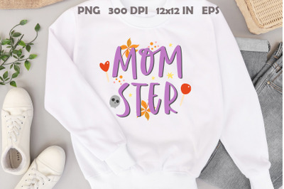 Mom Halloween sublimation png