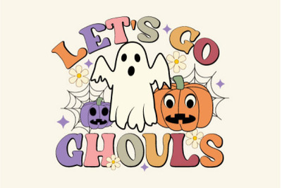 Let&#039;s Go Ghouls Halloween Sublimation, Sublimation