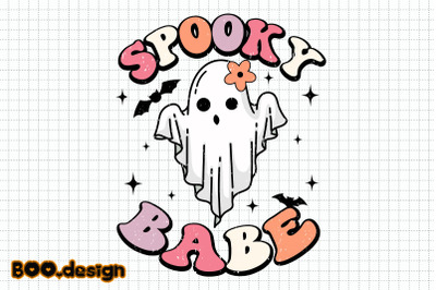 Spooky Babe Graphics Design