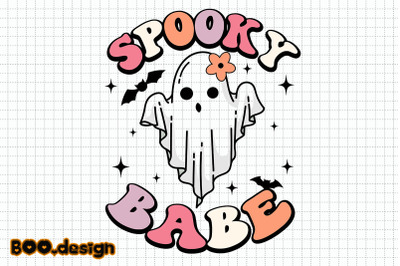 Spooky Babe Graphics Design