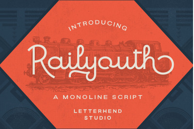 Railyouth - Monoline Script