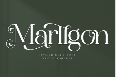 Marllgon Typeface