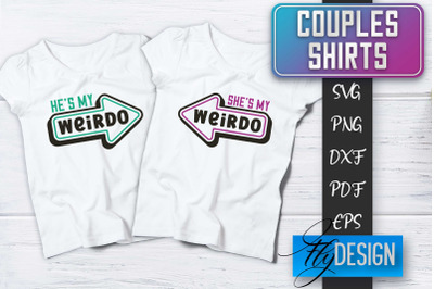 Couples Shirts SVG | Funny Quotes