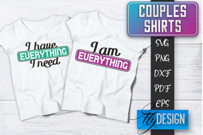 Couples Shirts SVG | Funny Quotes