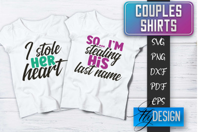 Couples Shirts SVG | Funny Quotes