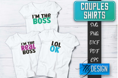 Couples Shirts SVG | Funny Quotes