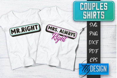 Couples Shirts SVG | Funny Quotes