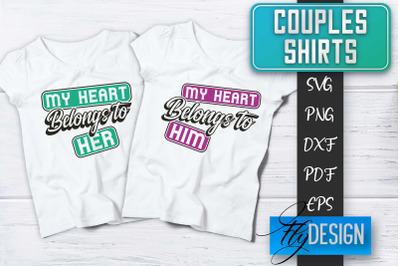 Couples Shirts SVG | Funny Quotes