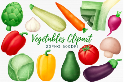 Garden Vegetables Clipart PNG