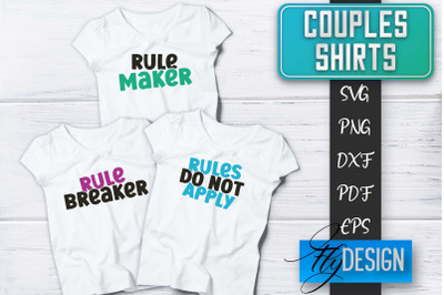 Couples Shirts SVG | Funny Quotes