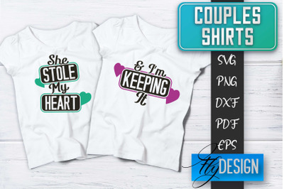 Couples Shirts SVG | Funny Quotes