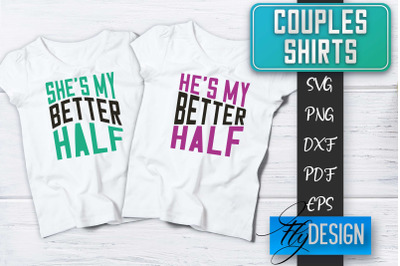 Couples Shirts SVG | Funny Quotes