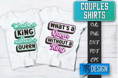 Couples Shirts SVG | Funny Quotes