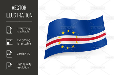 State flag of Cape Verde