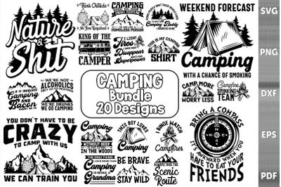 Camping Bundle-20 Designs-220719