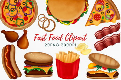 Fast Food Clipart PNG