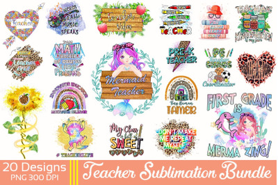 Teacher Bundle-20 Designs-220724