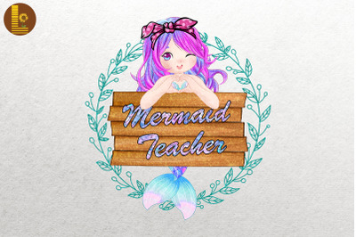 Mermaid Teacher Gift For Teacher