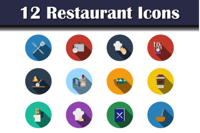 Restaurant Icon Set