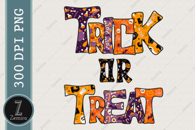 Trick Or Treat Halloween Vibes Items