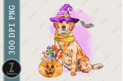 Trick Or Treat Dog Pumpkin Halloween