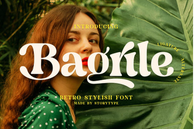 Bagrile Typeface
