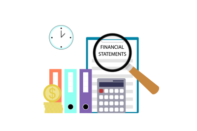 Financial statement annual, calculation and report analysis